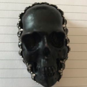 ON HOLD - BellaLiliJewelry Skull Silver